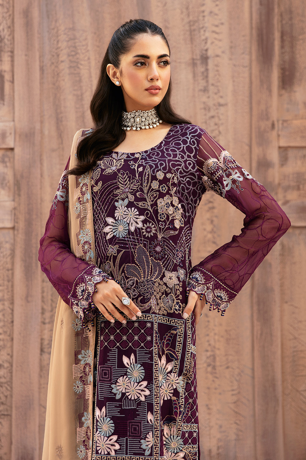 Ramsha | Ramsha Collection | F-2608 - Ladies Clothes - Maria Faisal