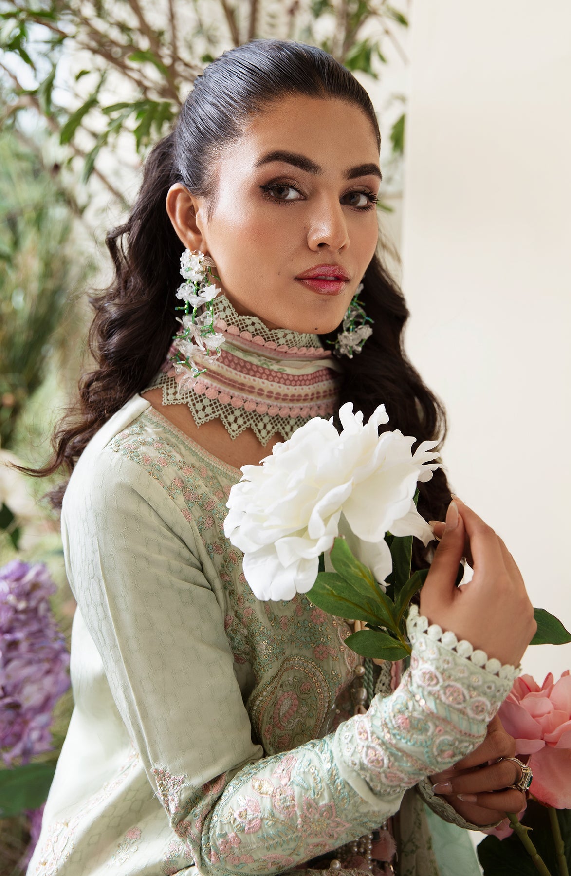 Zevk | Flora Festive Lawn | BLOSSOM - Ladies Clothes - Maria Faisal