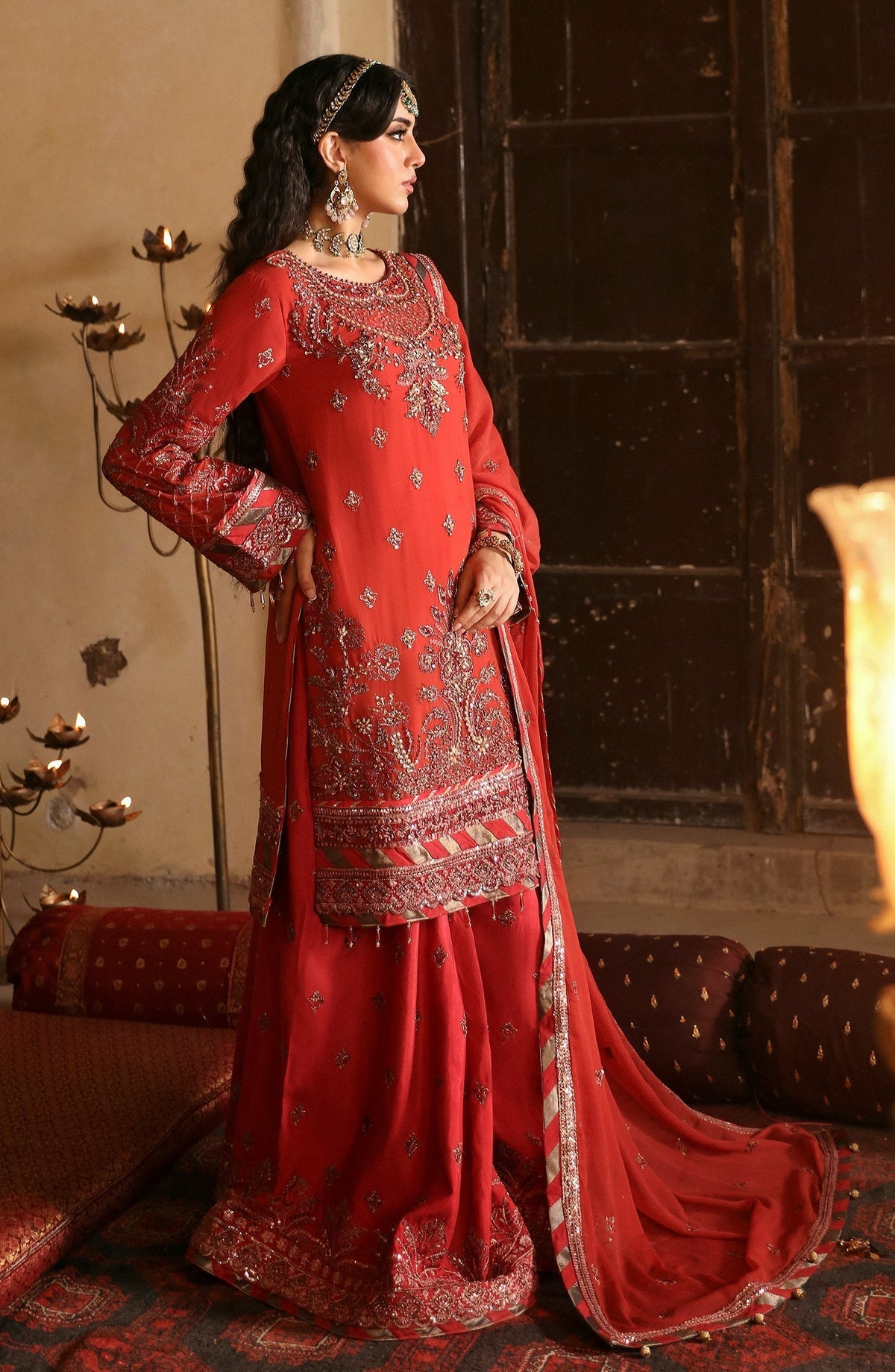 Emaan Adeel | Devdas Formals | KOYAL - Wedding Dress - Maria Faisal