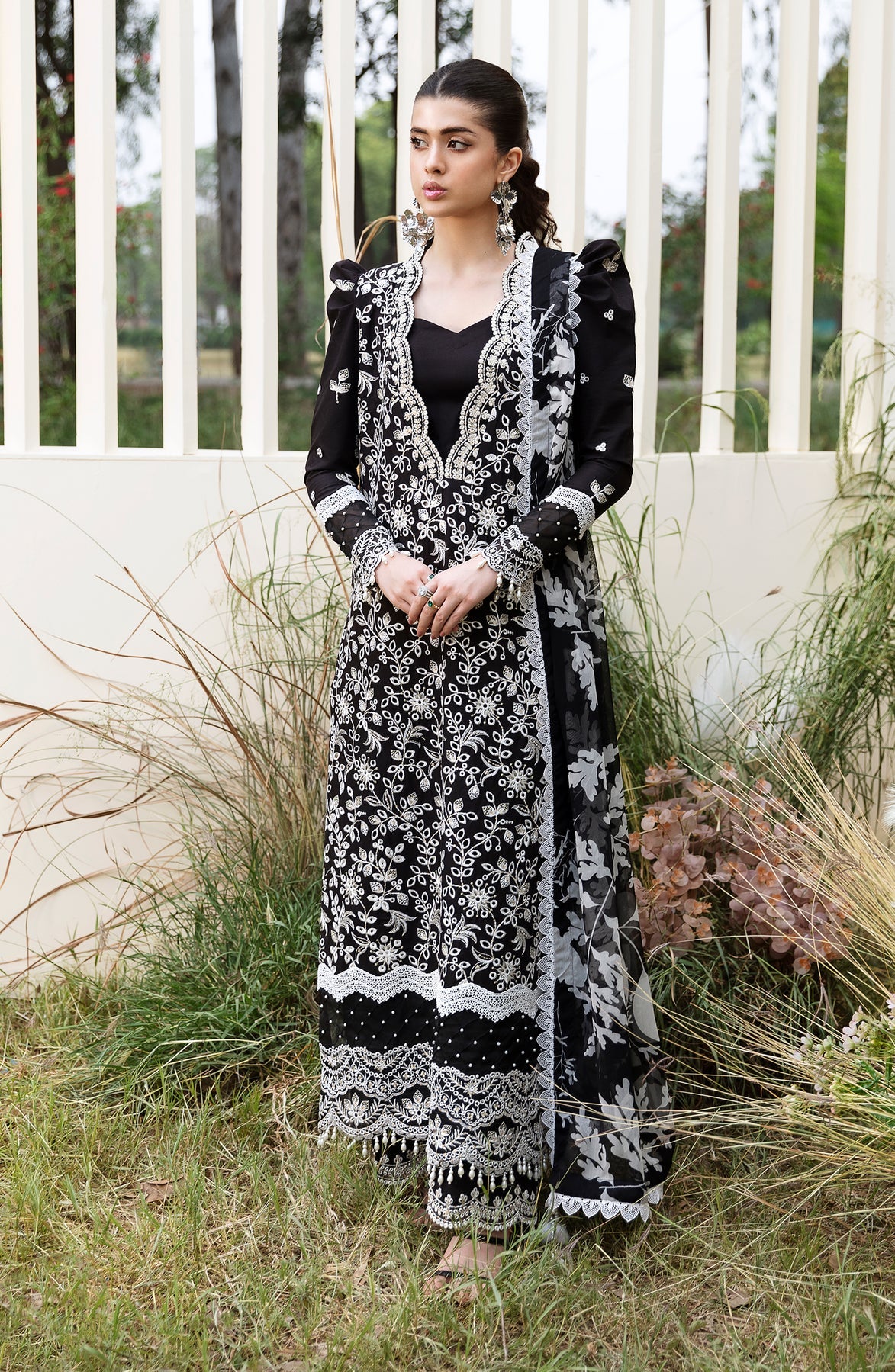 Zevk | Flora Festive Lawn | DUSK - Ladies Clothes - Maria Faisal