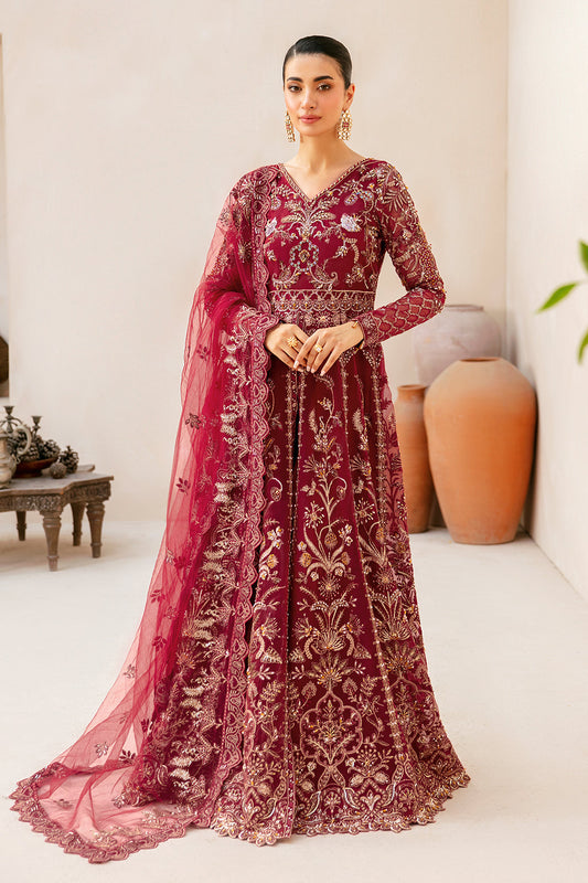 Ramsha | Luxury Wedding Collection | HA-404 - Designer Dress with Intricate embroidery and embellishments. Shop elegent wedding dress at Maria Faisal.