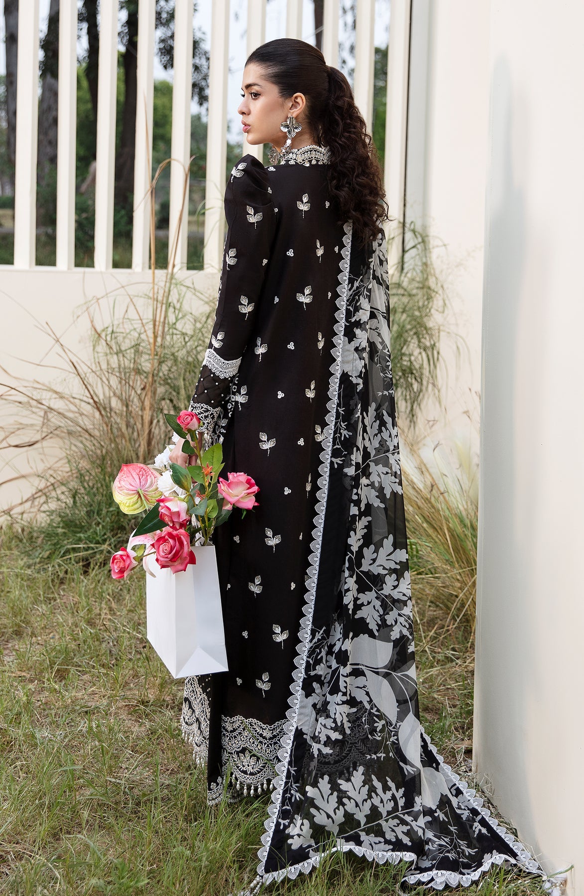 Zevk | Flora Festive Lawn | DUSK - Ladies Clothes - Maria Faisal