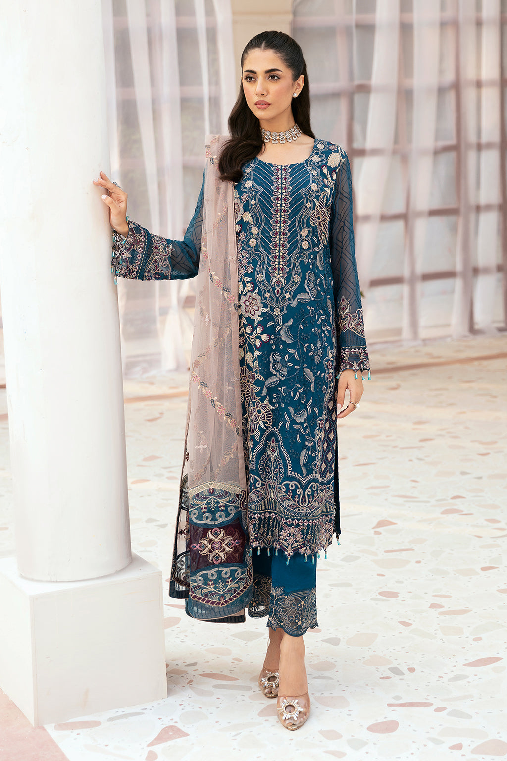 Ramsha | Ramsha Collection | F-2602 - Ladies Clothes - Maria Faisal