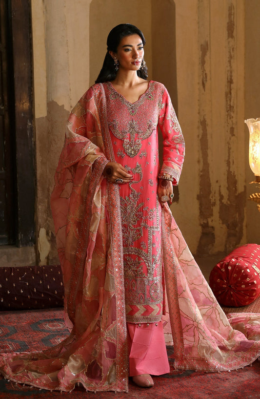 Emaan Adeel | Devdas Formals | ZAARBAKHT - Wedding Dress - Maria Faisal