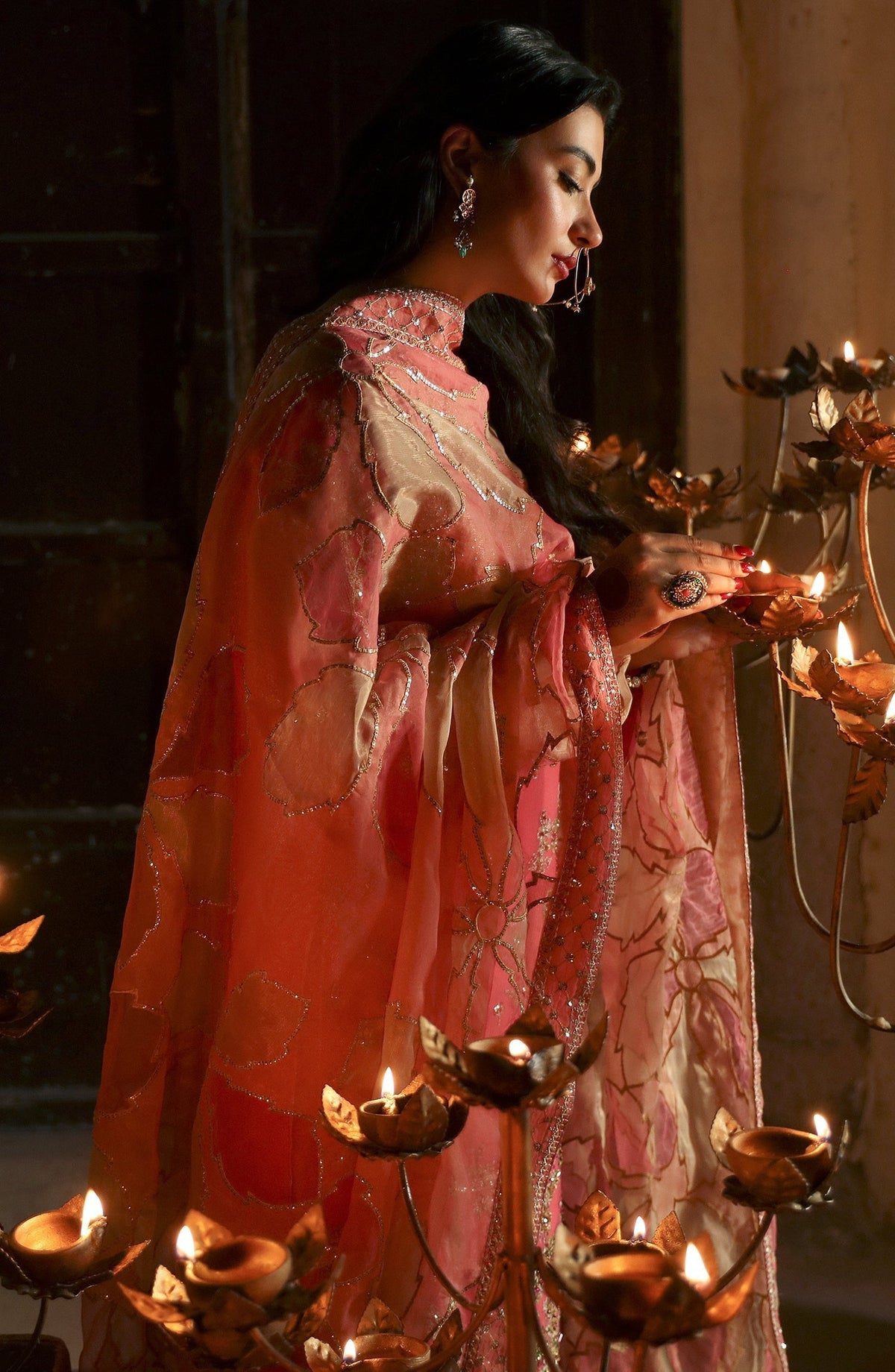 Emaan Adeel | Devdas Formals | ZAARBAKHT - Wedding Dress - Maria Faisal