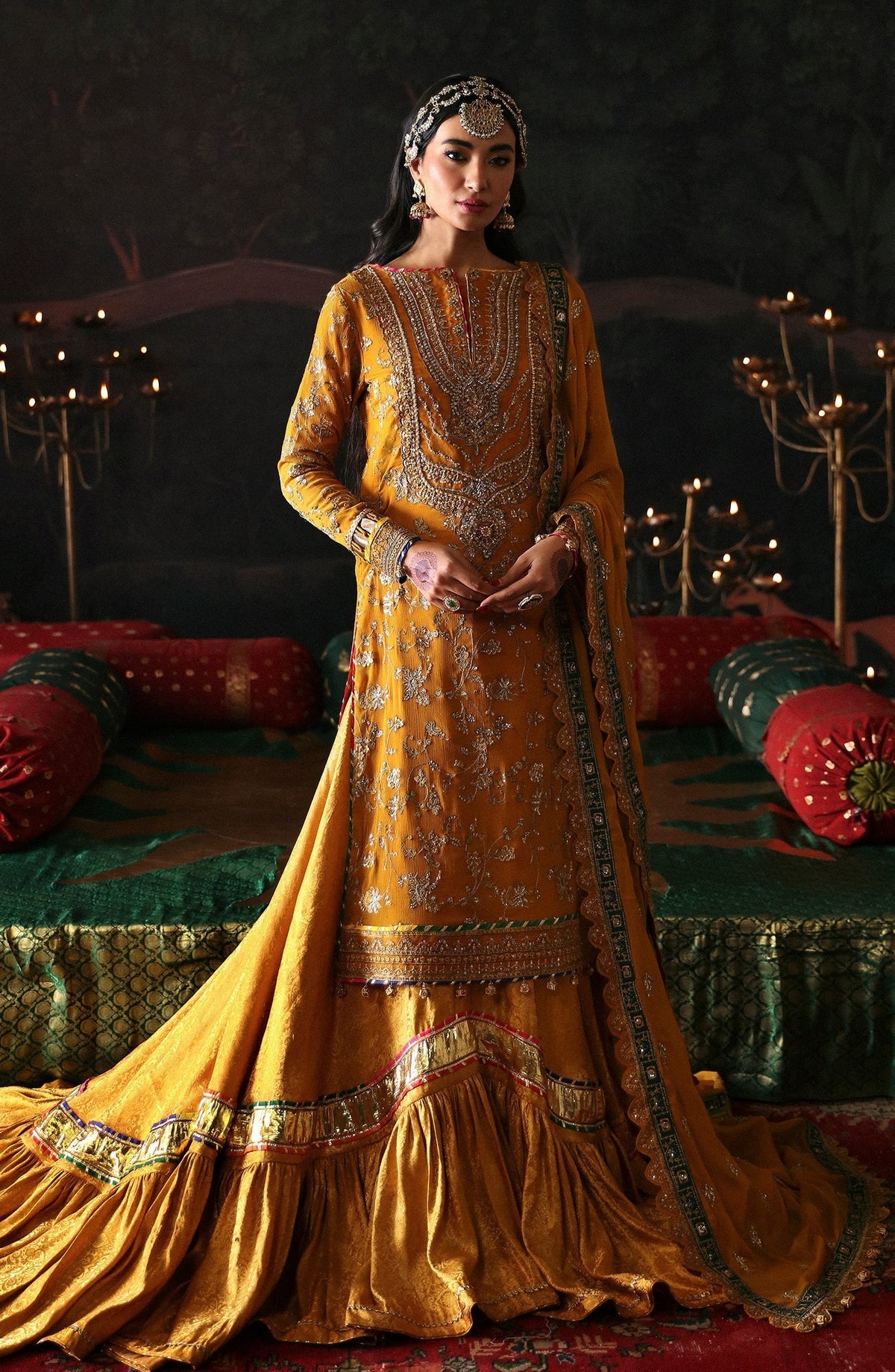 Emaan Adeel | Devdas Formals | ROSHAN JAHAN - Wedding Dress - Maria Faisal