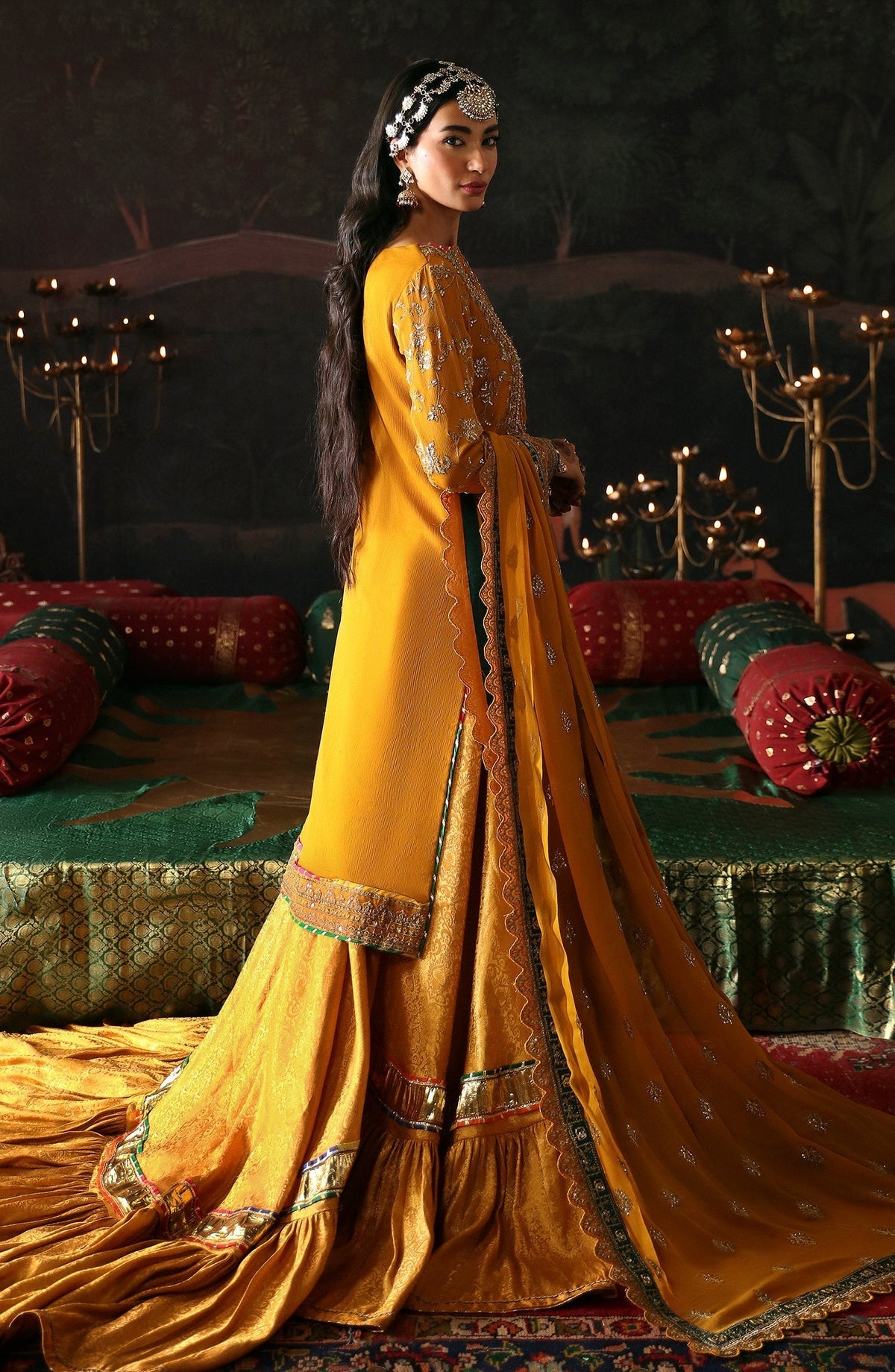 Emaan Adeel | Devdas Formals | ROSHAN JAHAN - Wedding Dress - Maria Faisal
