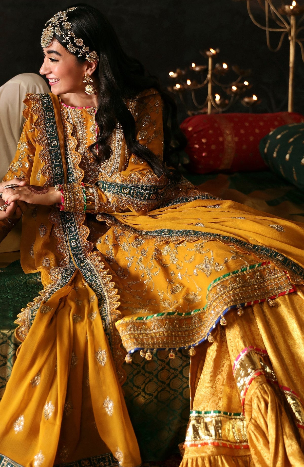 Emaan Adeel | Devdas Formals | ROSHAN JAHAN - Wedding Dress - Maria Faisal
