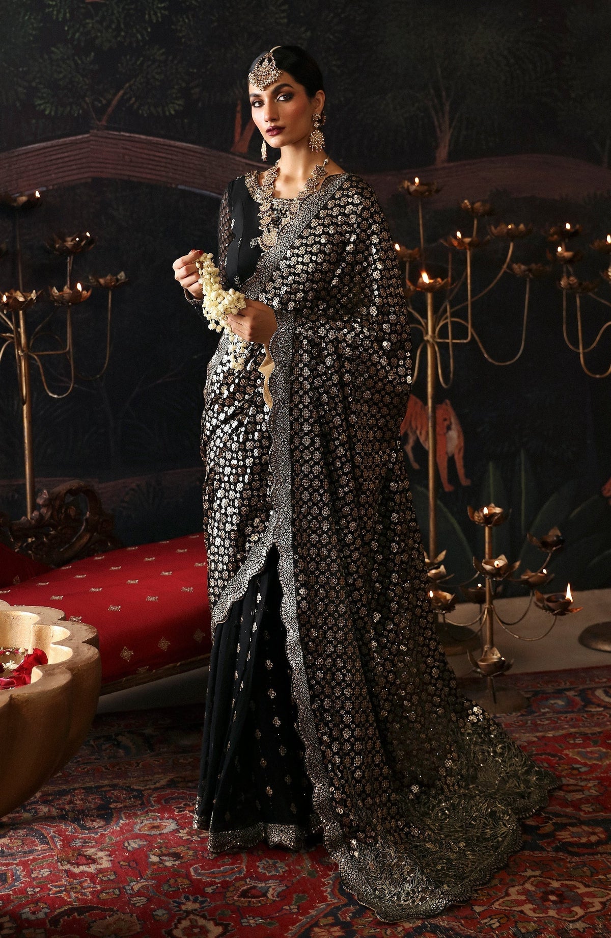 Emaan Adeel | Devdas Formals | ZEBA - Wedding Dress - Maria Faisal