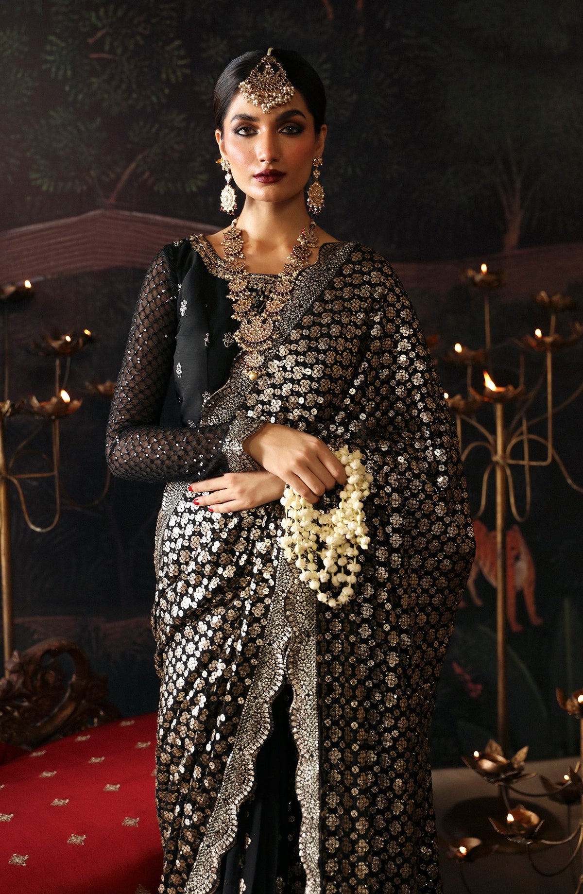 Emaan Adeel | Devdas Formals | ZEBA - Wedding Dress - Maria Faisal