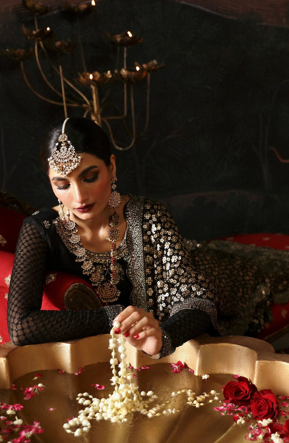 Emaan Adeel | Devdas Formals | ZEBA - Wedding Dress - Maria Faisal