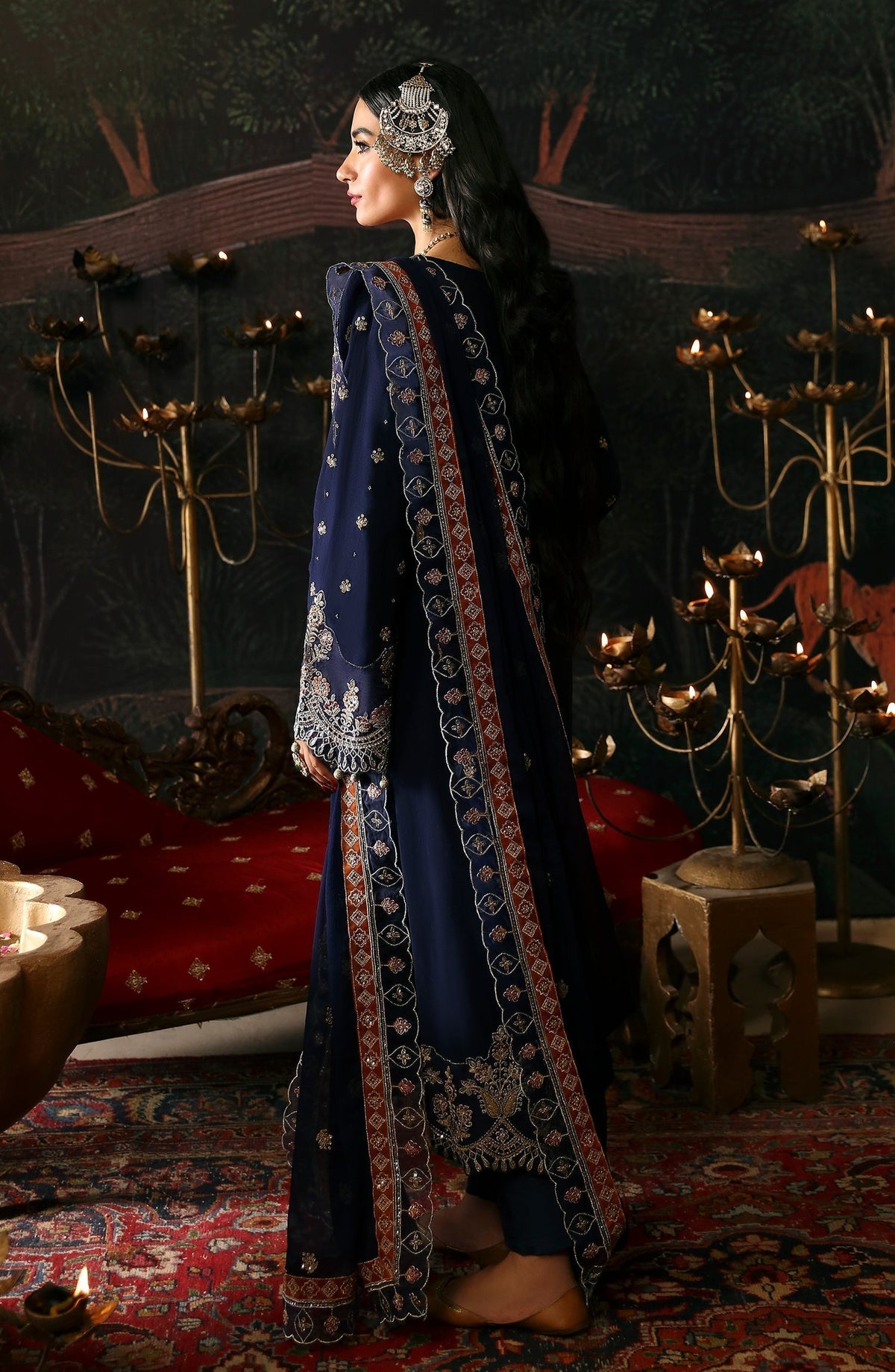 Emaan Adeel | Devdas Formals | NAZGUL - Wedding Dress - Maria Faisal