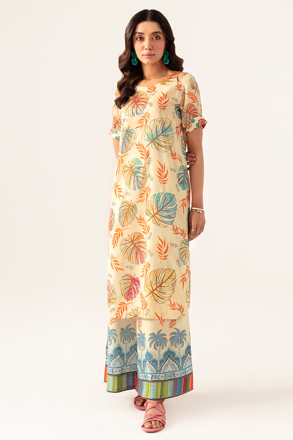 Ramsha | Pinted Lawn | RP-107 - Maria Faisal