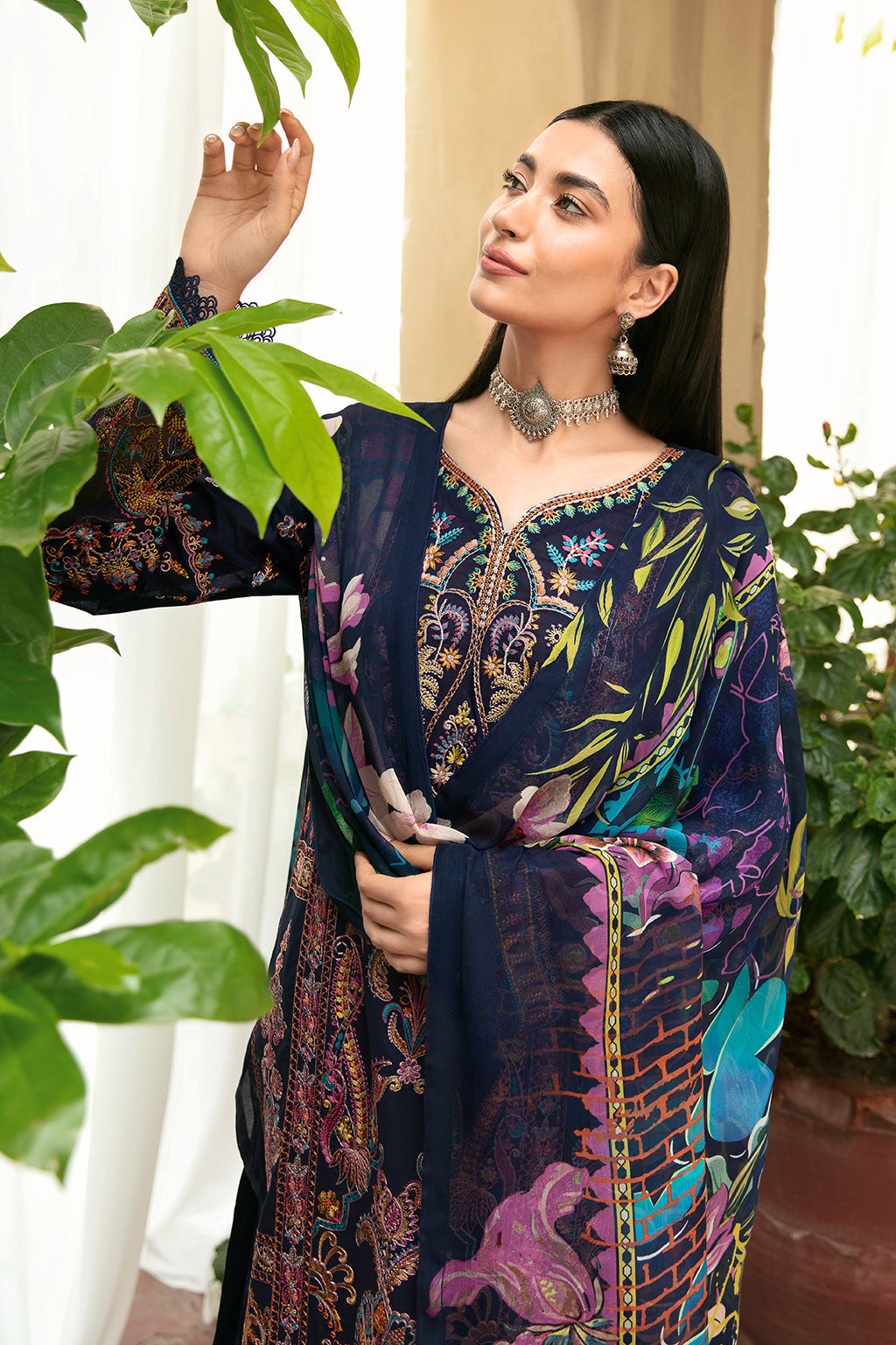 Ramsha | Luxury Lawn 24 | L-802 - Ladies Clothes - Maria Faisal
