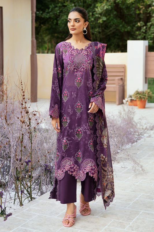 Ramsha | Rangrez Lawn Collection | N-506 - Designer Dress with Intricate embroidery and embellishments. Shop elegent wedding dress at Maria Faisal.