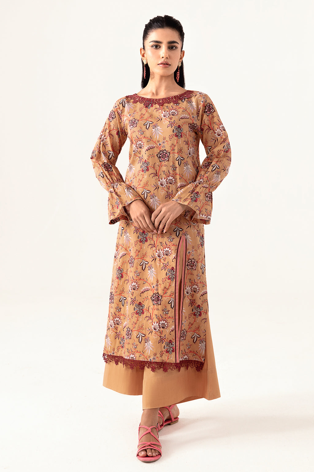 Ramsha | Pinted Lawn | RP-112 - Maria Faisal