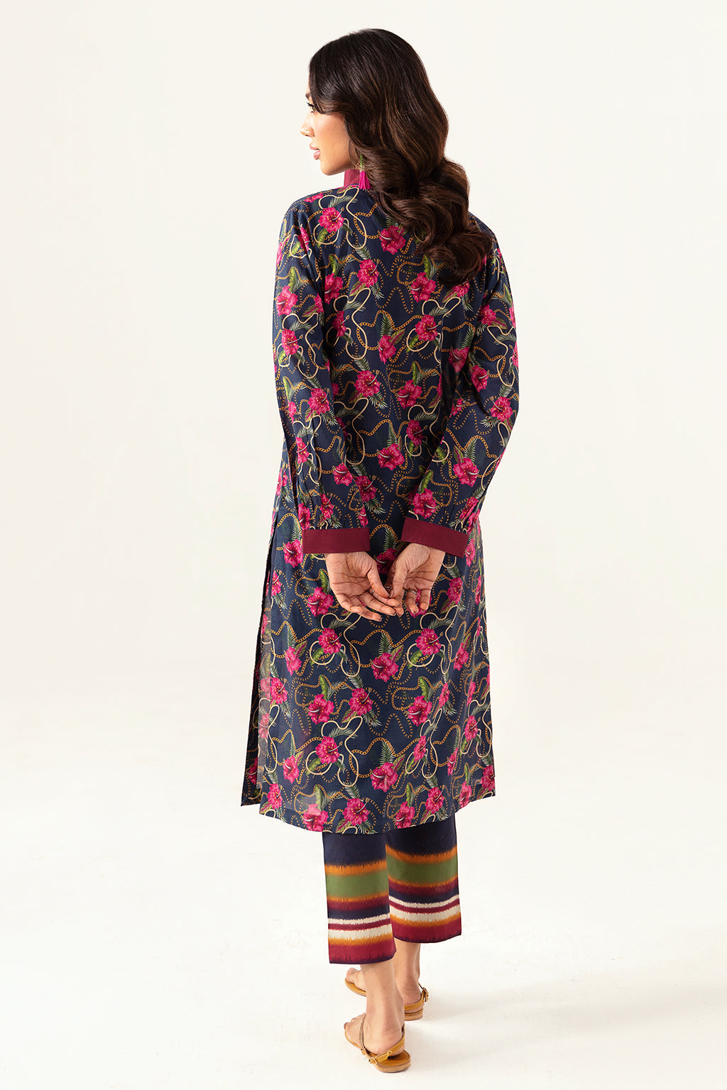 Ramsha | Pinted Lawn | RP-101 - Waniyas