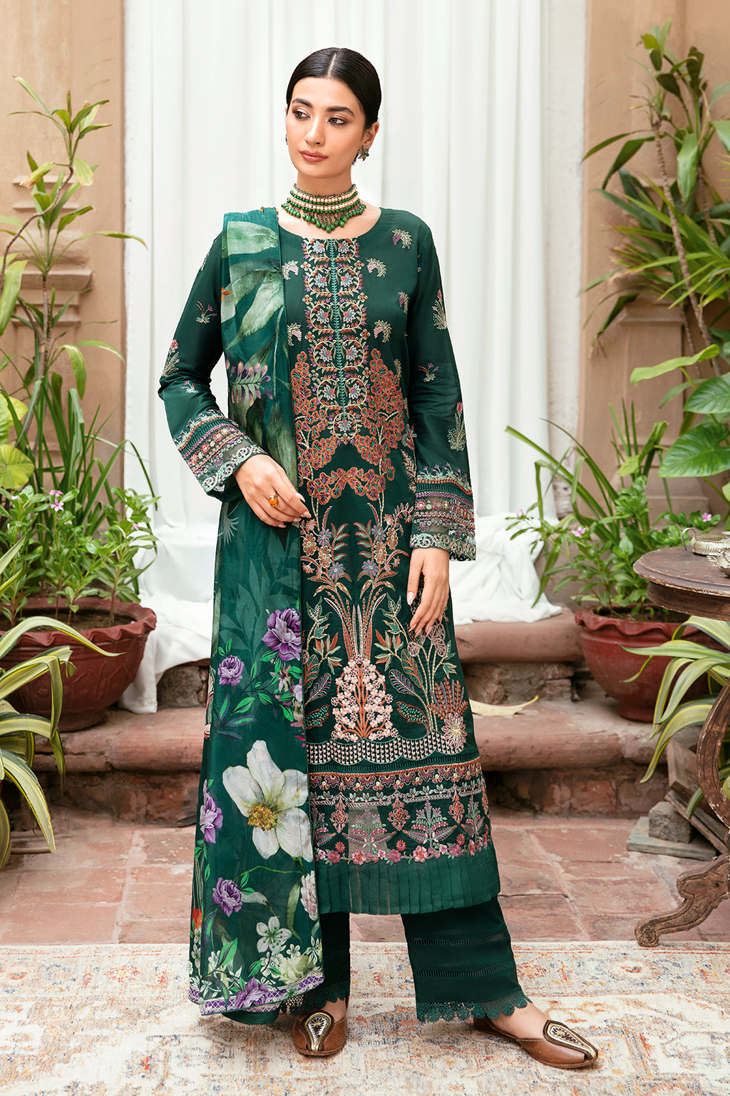 Ramsha | Luxury Lawn 24 | L-801 - Ladies Clothes - Maria Faisal
