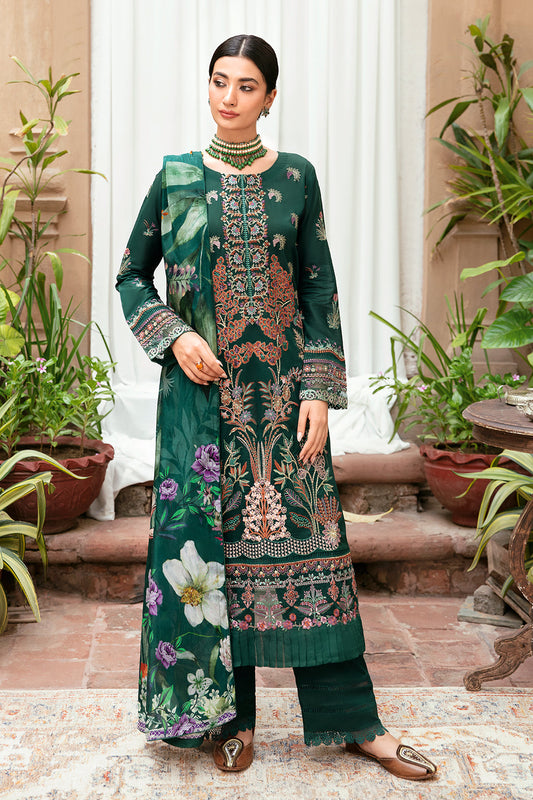 Ramsha | Luxury Lawn 24 | L-801 - Ladies Clothes - Maria Faisal