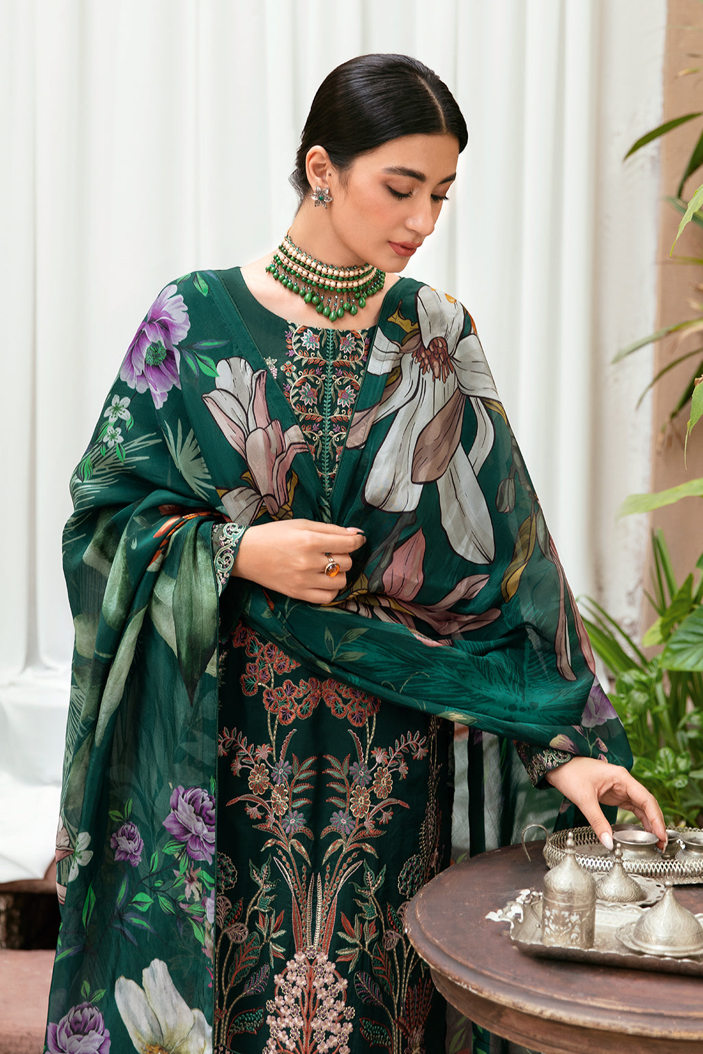 Ramsha | Luxury Lawn 24 | L-801 - Ladies Clothes - Maria Faisal
