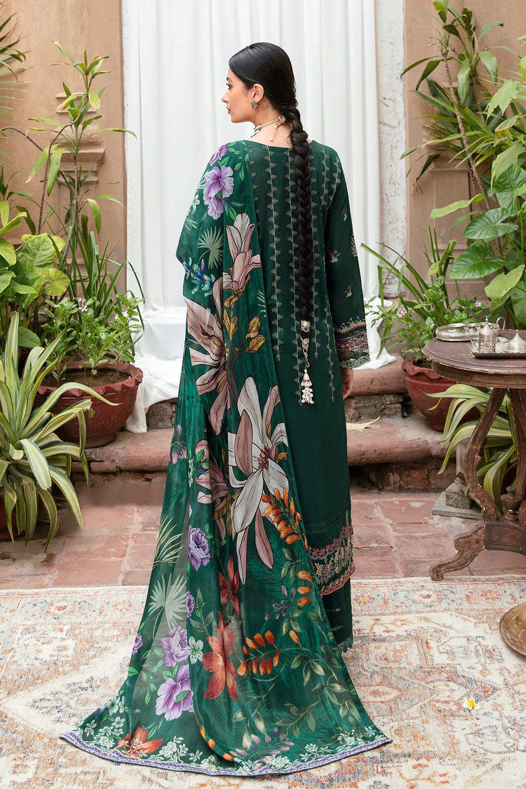 Ramsha | Luxury Lawn 24 | L-801 - Ladies Clothes - Maria Faisal