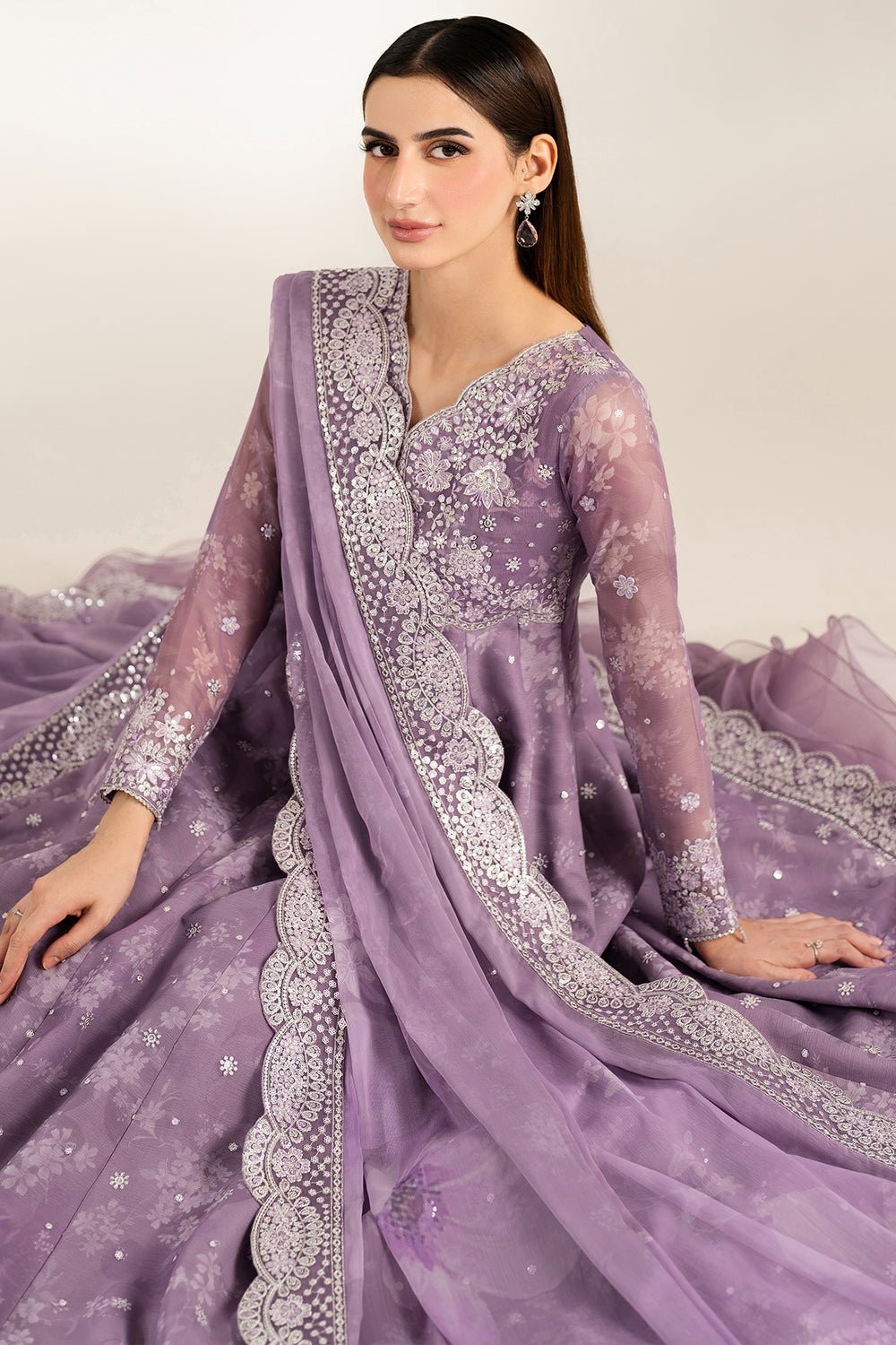 Farasha | Fiorella Formals | Violet Dreams - Ladies Clothes - Maria Faisal