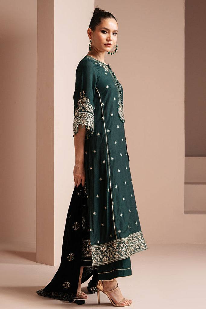 Cross Stitch | Luxe Atelier 25 | EMERALD GRACE by Maria Faisal - Registered Vendor of : Cross Stitch - type : Ladies Clothes - 100% original wedding dresses