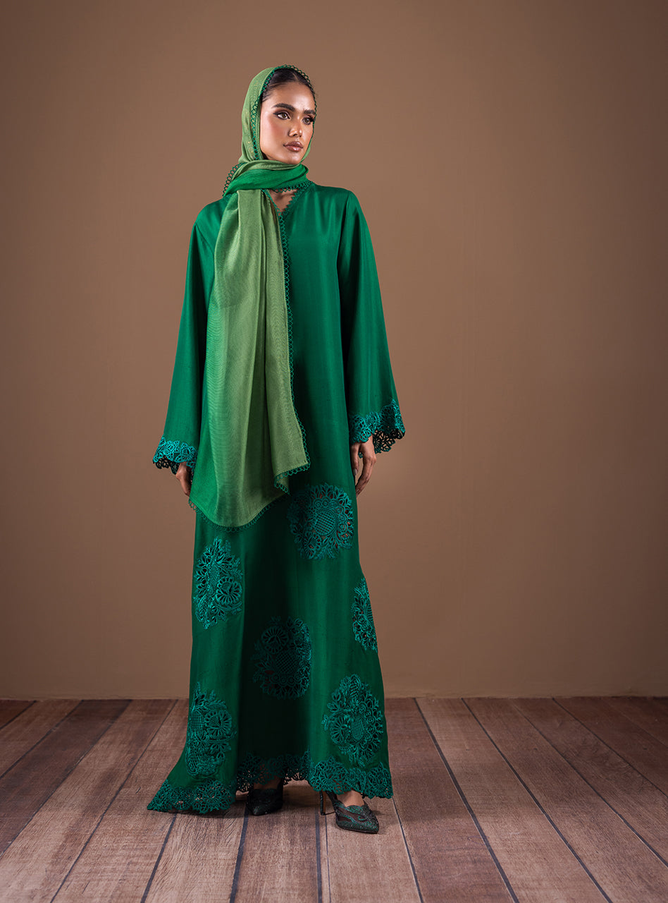 Zainab Chottani | Semi Formals | ENCHANTING EMERALD - Ladies Clothes - Maria Faisal