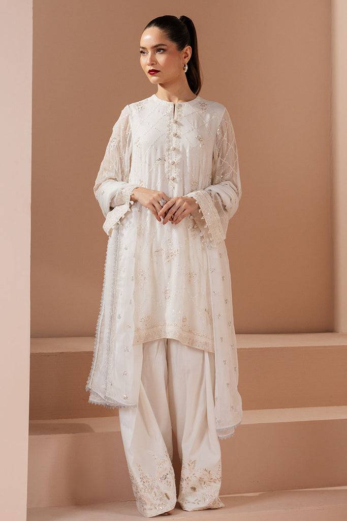 Cross Stitch | Luxe Atelier 25 | ANTIQUE WHITE by Maria Faisal - Registered Vendor of : Cross Stitch - type : Ladies Clothes - 100% original wedding dresses