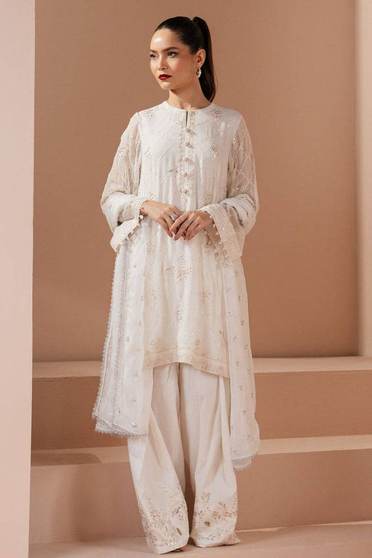 Cross Stitch | Luxe Atelier 25 | ANTIQUE WHITE by Maria Faisal - Registered Vendor of : Cross Stitch - type : Ladies Clothes - 100% original wedding dresses