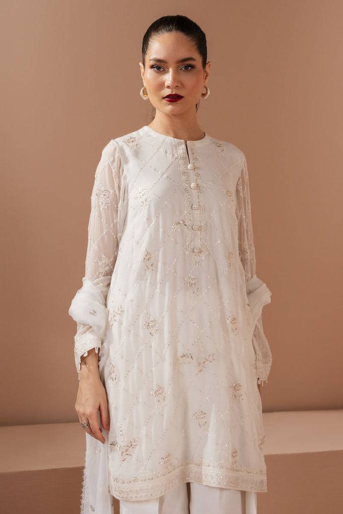 Cross Stitch | Luxe Atelier 25 | ANTIQUE WHITE by Maria Faisal - Registered Vendor of : Cross Stitch - type : Ladies Clothes - 100% original wedding dresses