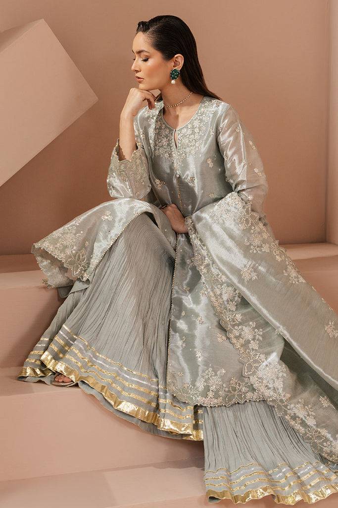 Cross Stitch | Luxe Atelier 25 | MINT AURA by Maria Faisal - Registered Vendor of : Cross Stitch - type : Ladies Clothes - 100% original wedding dresses