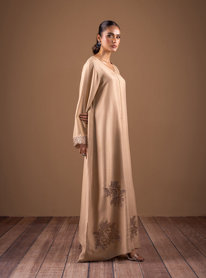 Zainab Chottani | The Kaftan Edit | Champagne Elegance - Formal Dress - available at Maria Faisal in UK and USA.