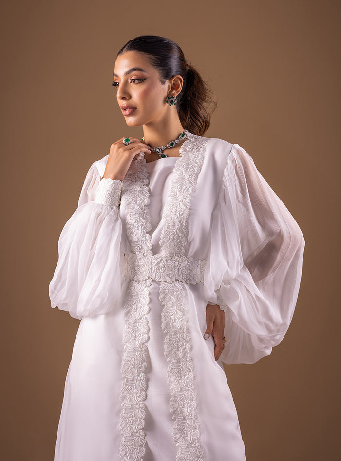 Zainab Chottani | The Kaftan Edit | Vanila Flow - Formal Dress - available at Maria Faisal in UK and USA.