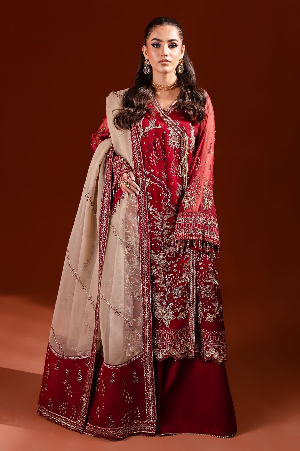 Nureh | Fancy Formals | NP-474 - Wedding Dress - Maria Faisal