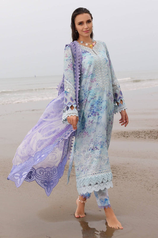 Nureh | Gardenia Embroidered Lawn 25 | NSG-176 by Maria Faisal - Registered Vendor of : Nureh - type : Ladies Clothes - 100% original wedding dresses