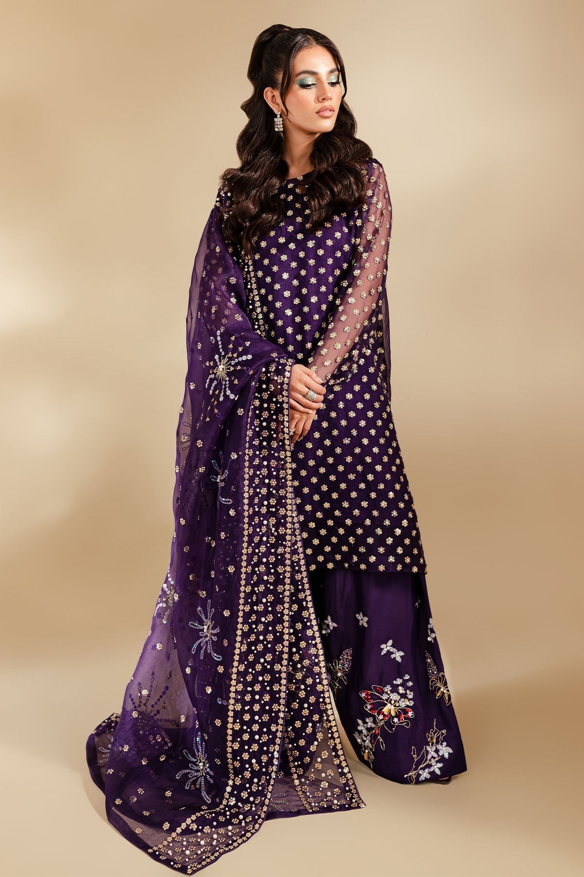 Nureh | Tiny Twinkles | WILD BEAUTY - Wedding Dress - Maria Faisal