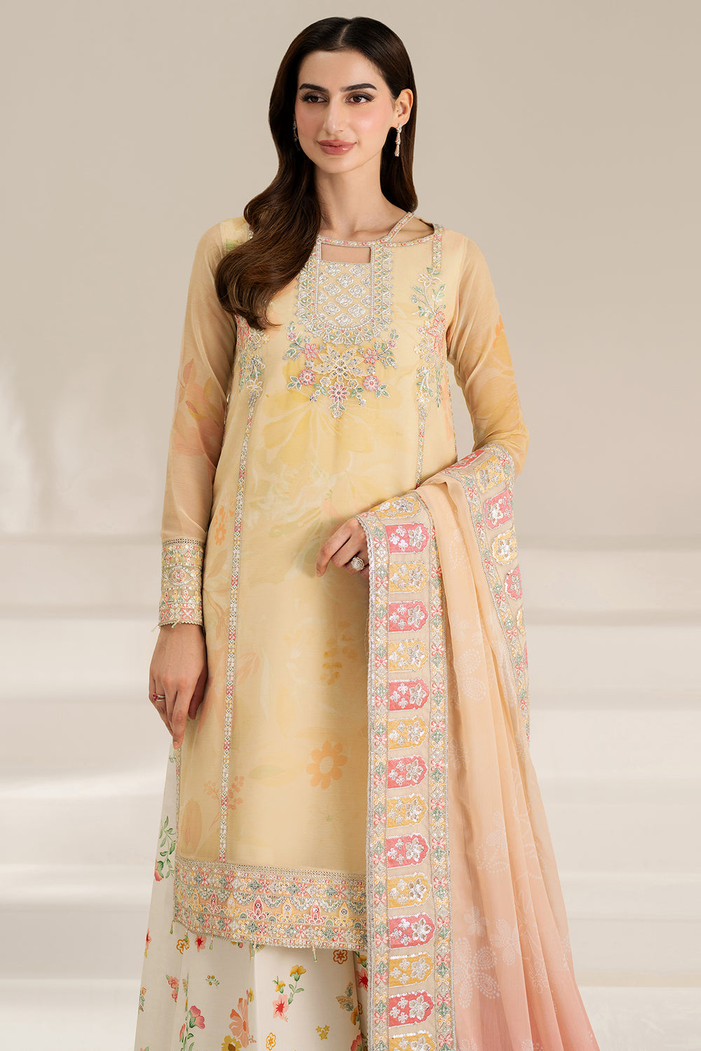 Farasha | Fiorella Formals | Floral Ray - Ladies Clothes - Maria Faisal