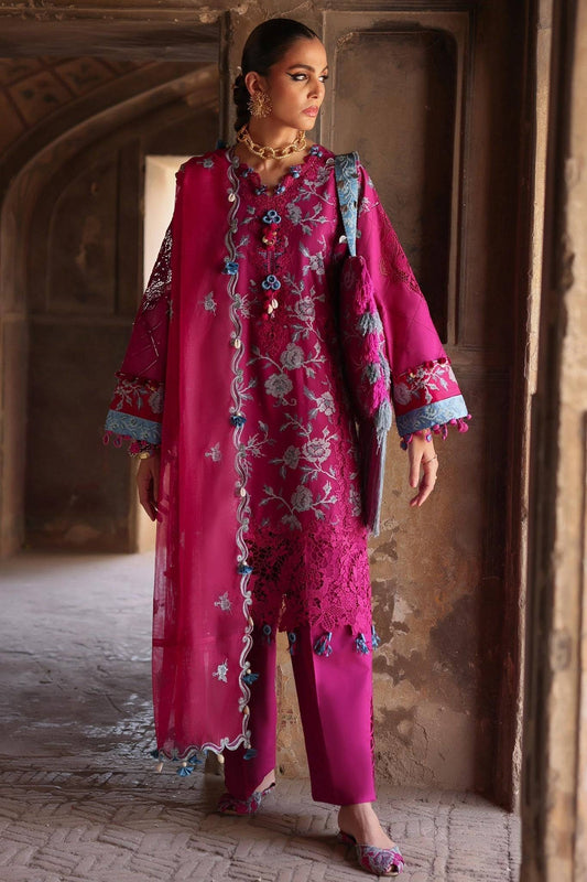 Elan | Luxury Lawn 25 | OPHELIA (EL25-10 B) by Maria Faisal - Registered Vendor of : Elan - type : Ladies Clothes - 100% original wedding dresses