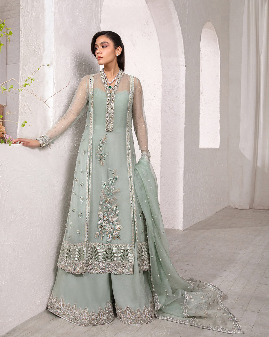 Faiza Saqlain | Lenora Luxury Pret | Marvela - Waniyas