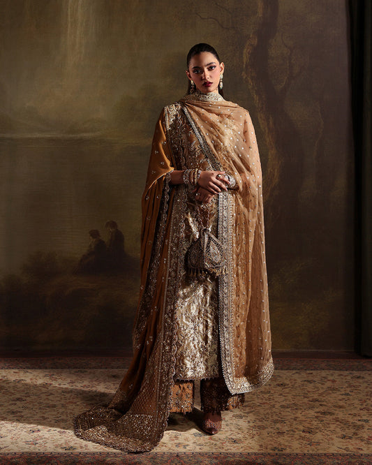 Faiza Saqlain | Zaeva Wedding Formals | Reit - Wedding Dress - available at Maria Faisal in UK and USA.