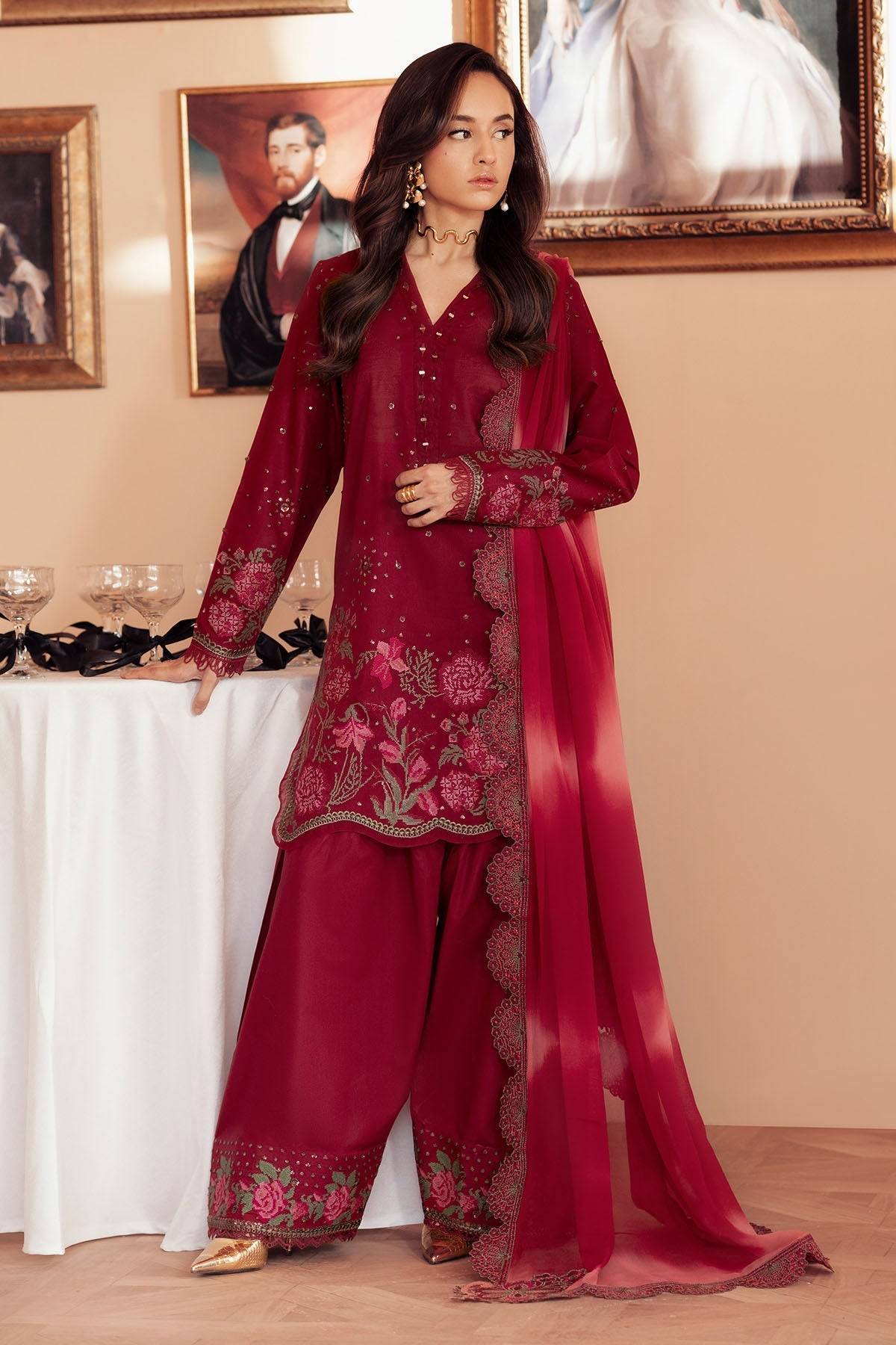 Nureh | Feya Eid Collection | FE-07 by Maria Faisal - Registered Vendor of : Nureh - type : Ladies Clothes - 100% original wedding dresses