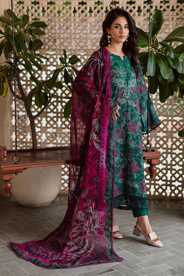 Nureh | Signature Printed Linen | SP-163 - Ladies Clothes - Maria Faisal