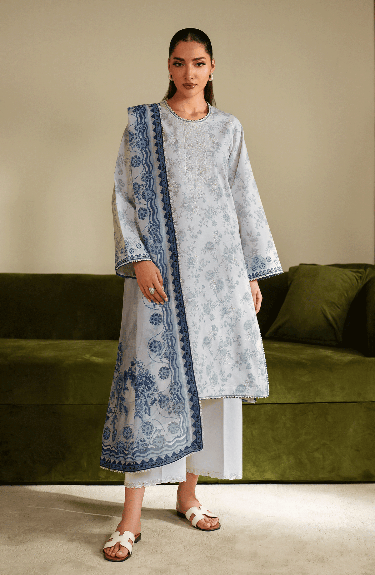 Seran | Ilara Cambric | AZZURA - Ladies Clothes - Maria Faisal