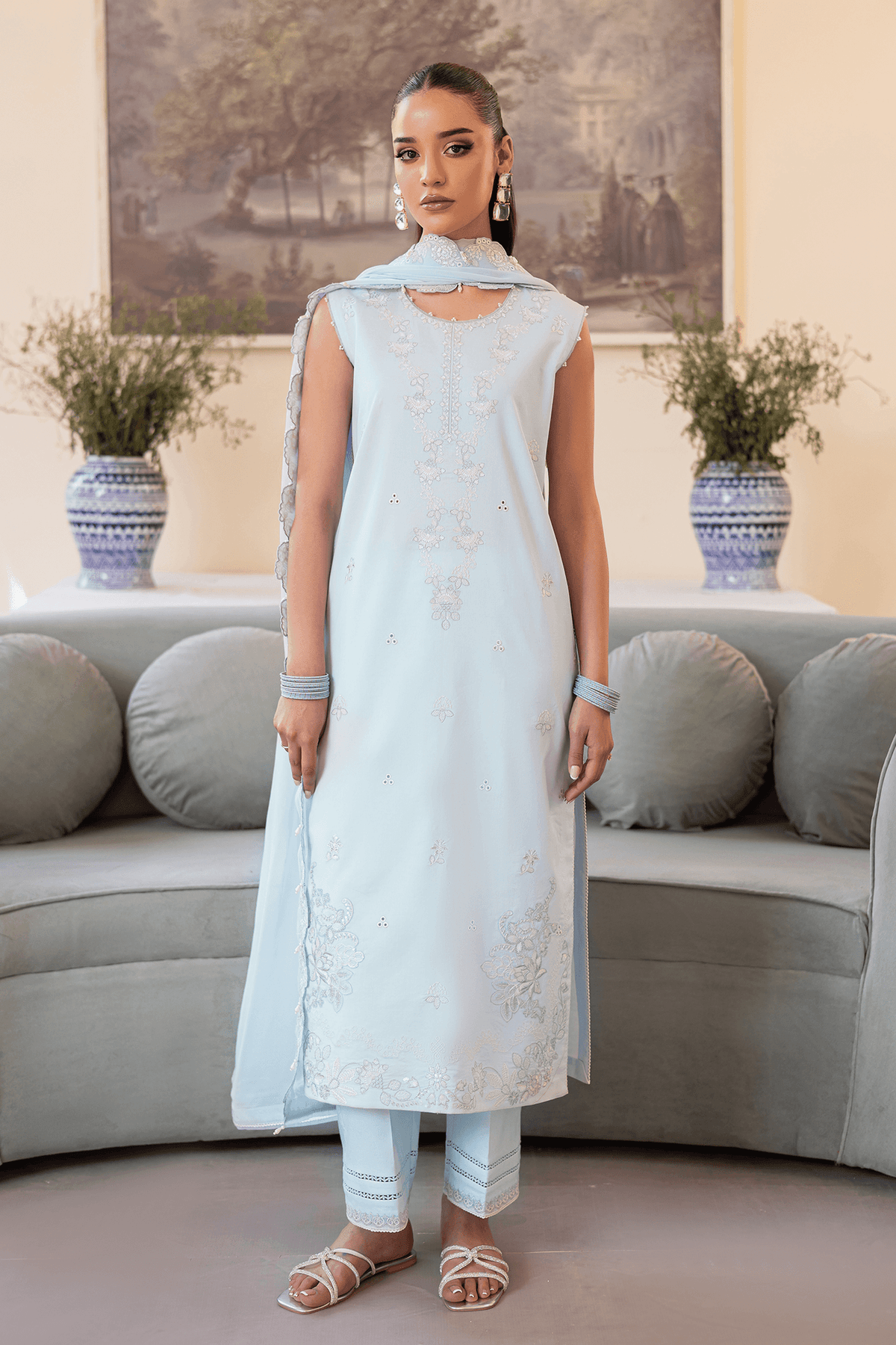 Seran | Nayab Eid Lawn | NIHA by Maria Faisal - Registered Vendor of : Seran - type : Ladies Clothes - 100% original wedding dresses