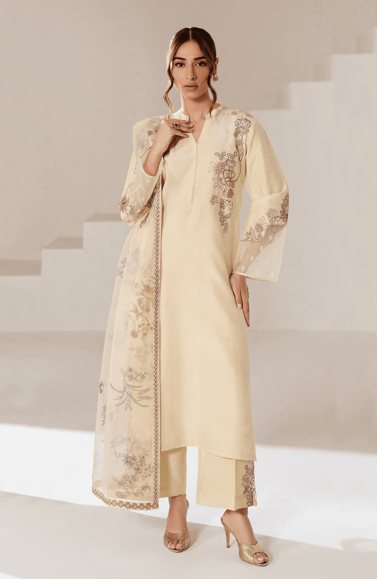 Seran | Eid Luxe Pret 25 | LENCI by Maria Faisal - Registered Vendor of : Seran - type : Ladies Clothes - 100% original wedding dresses