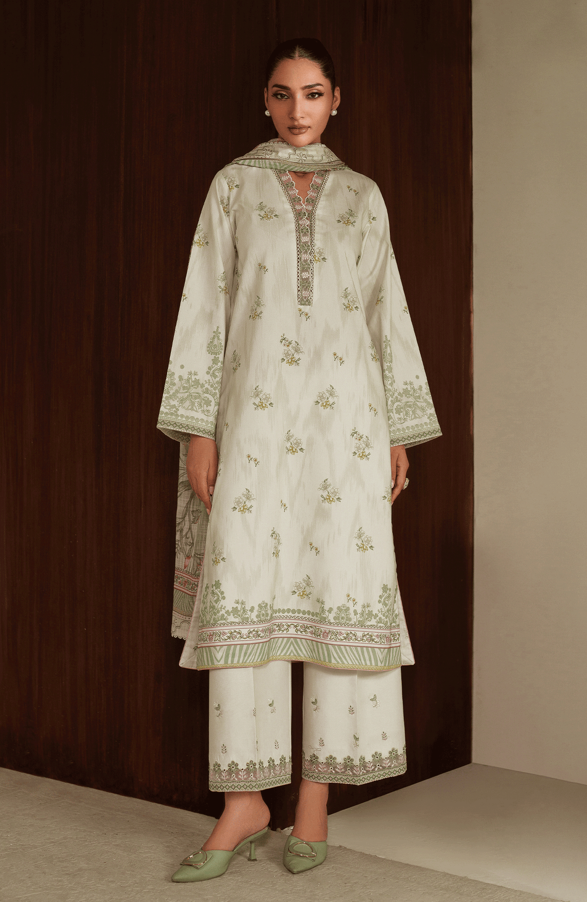 Seran | Ilara Cambric | ELVERRA - Ladies Clothes - Maria Faisal