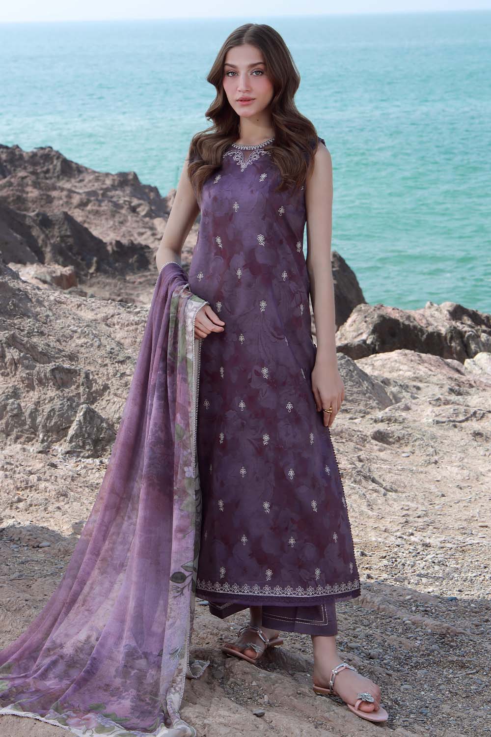 Seran | Afsanah Lawn 25 | MYRA by Maria Faisal - Registered Vendor of : Seran - type : Ladies Clothes - 100% original wedding dresses