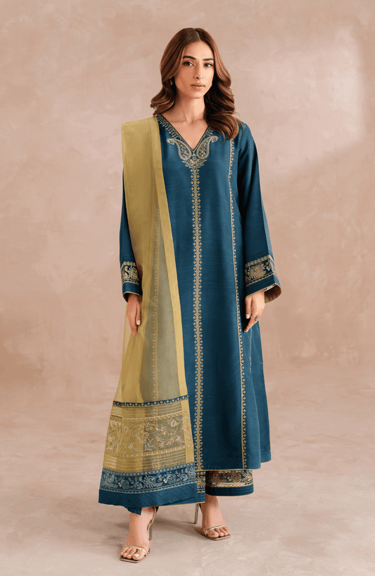 Seran | Eid Luxe Pret 25 | AURIC by Maria Faisal - Registered Vendor of : Seran - type : Ladies Clothes - 100% original wedding dresses