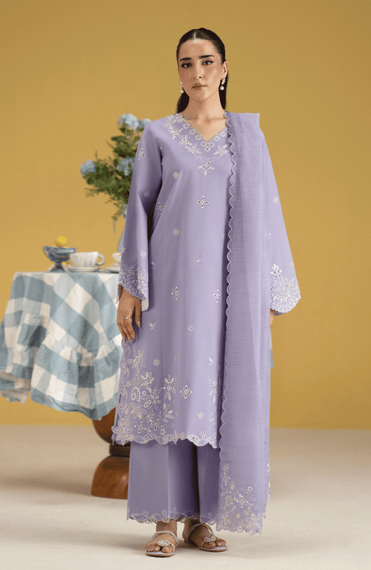 Seran | Luxury Pret | LIGIA - 3pc - Ladies Clothes - Maria Faisal